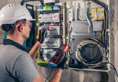 man an electrical technician working in a switchb 2025 03 14 01 59 23 utc