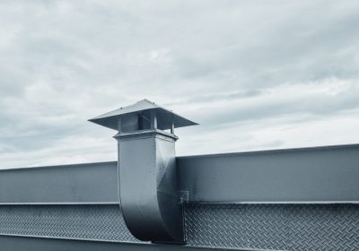 metal chimney